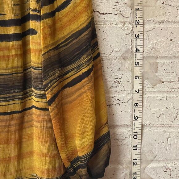 Anne Klein Striped Blouse M - Picture 3 of 11